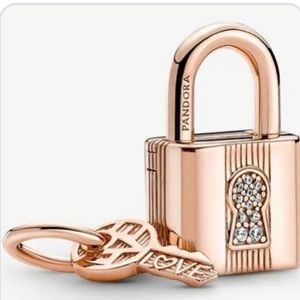 Pandora Lock and key charm